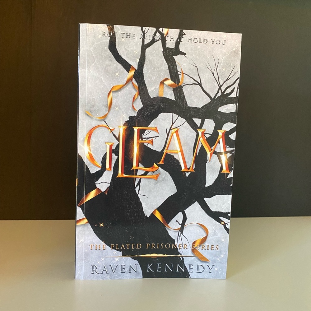 Autographed Gleam book by Raven Kennedy